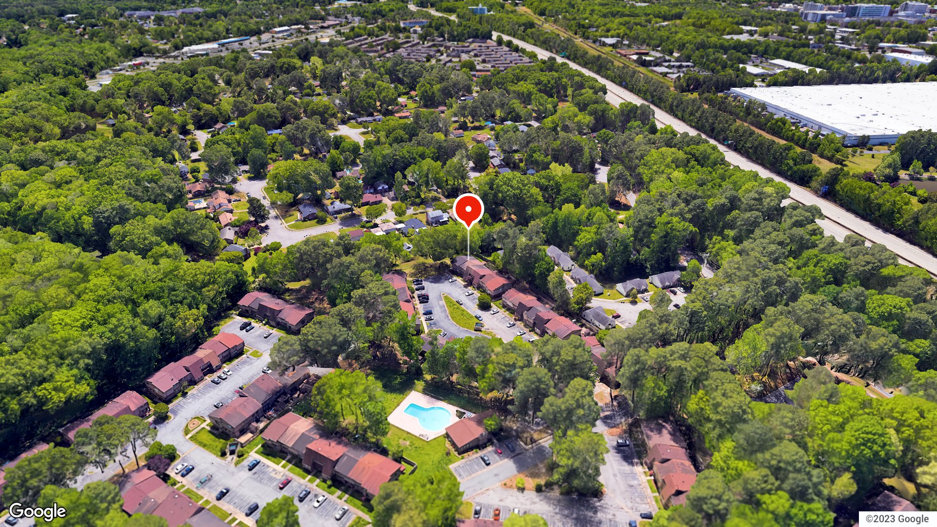 Aerial view