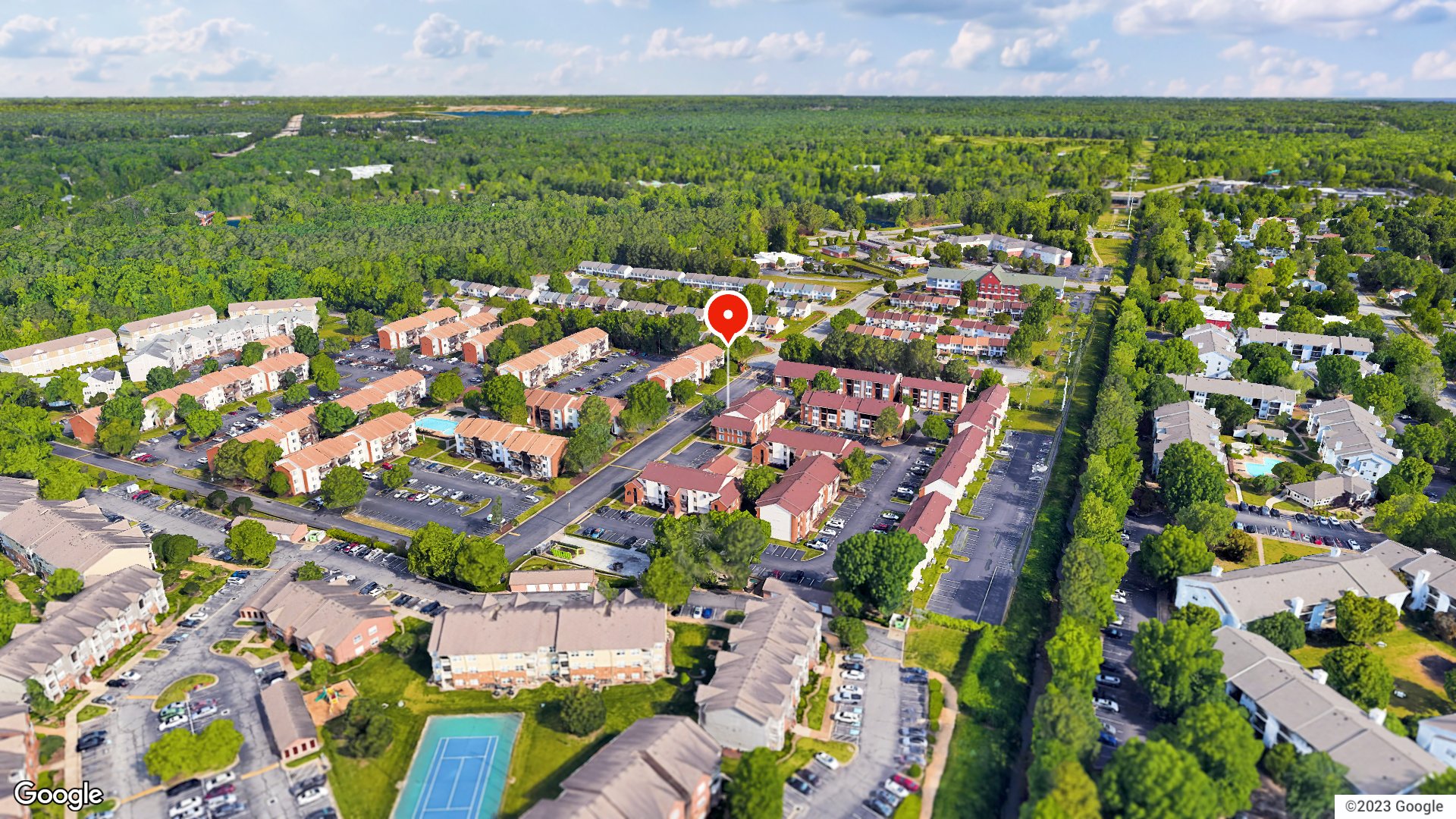 Aerial view