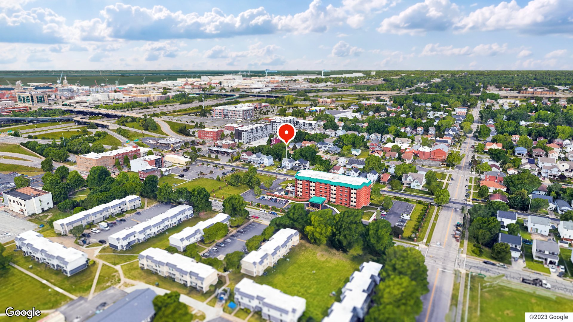 Aerial view