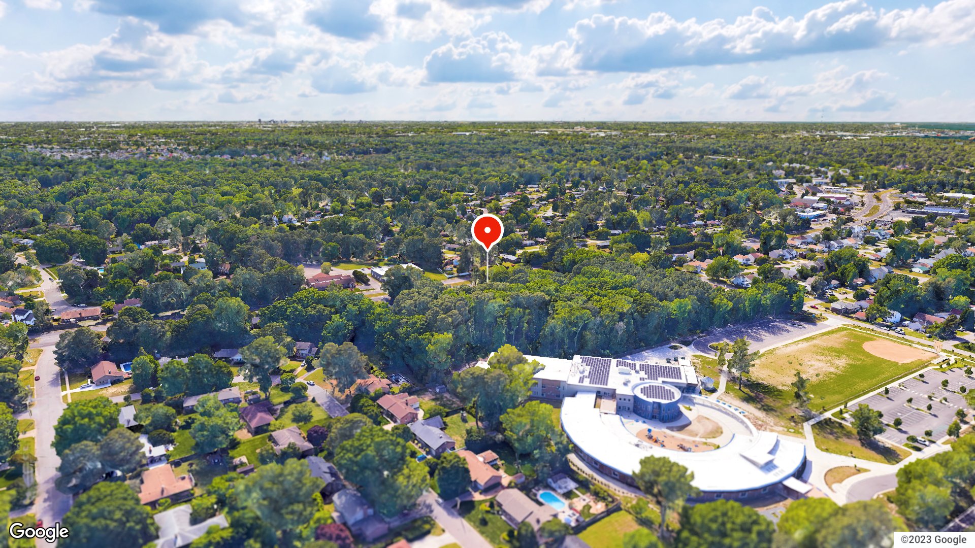 Aerial view