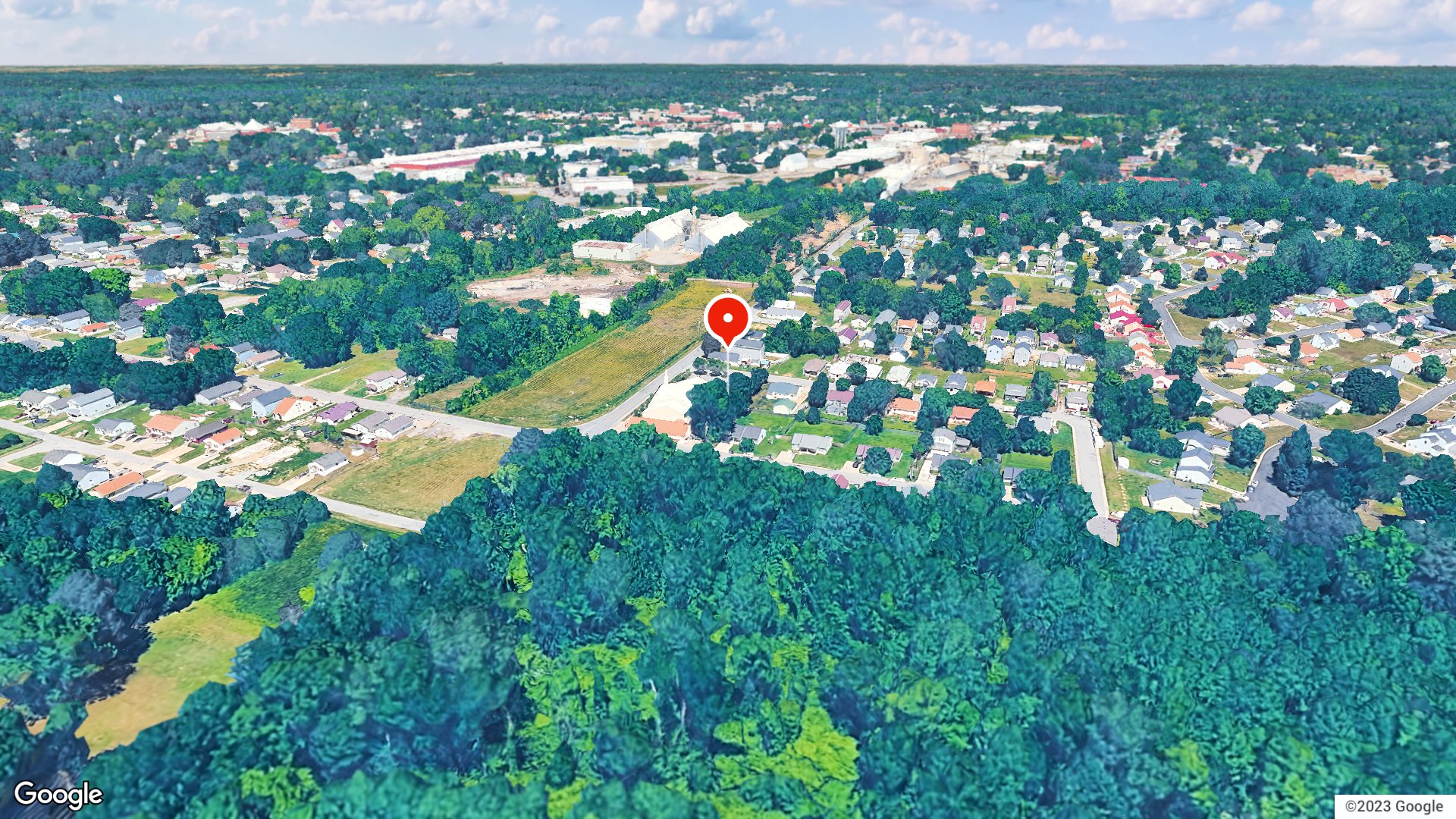 Aerial view