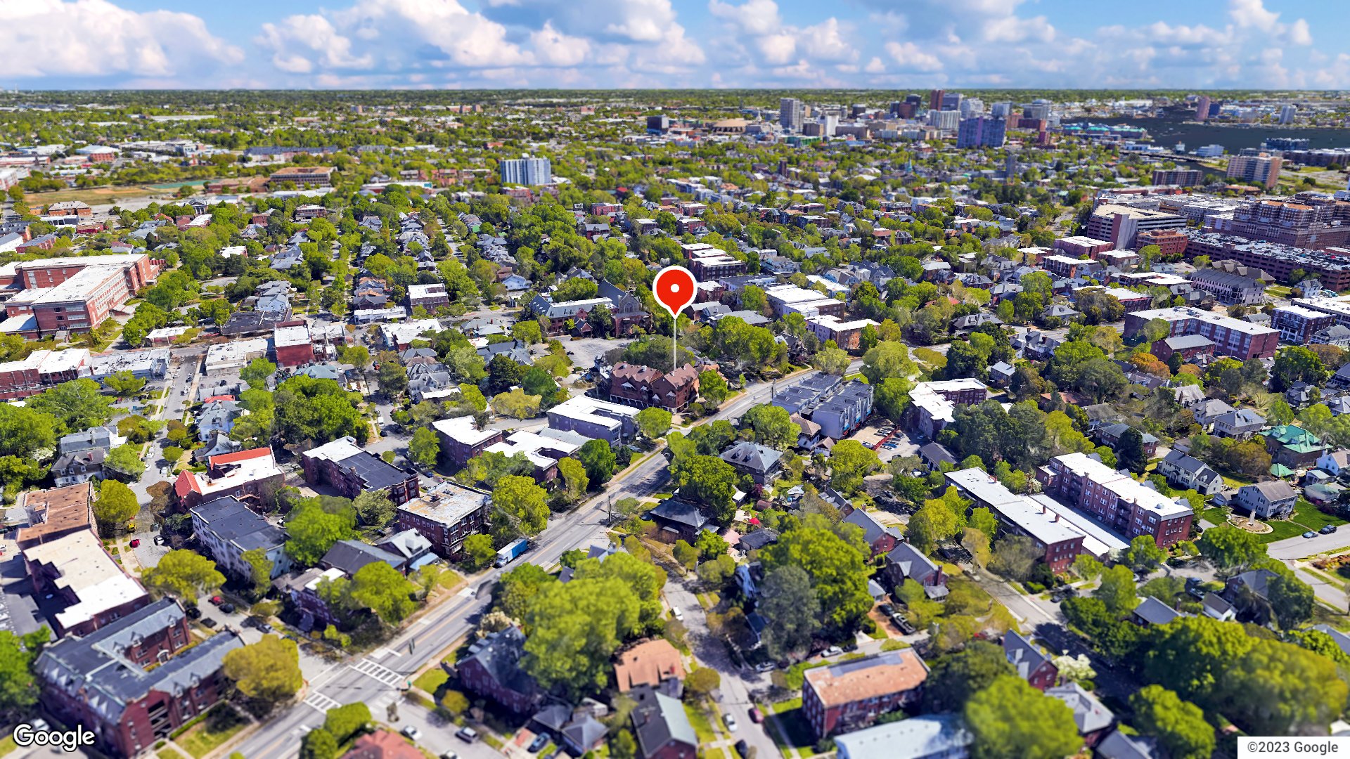 Aerial view