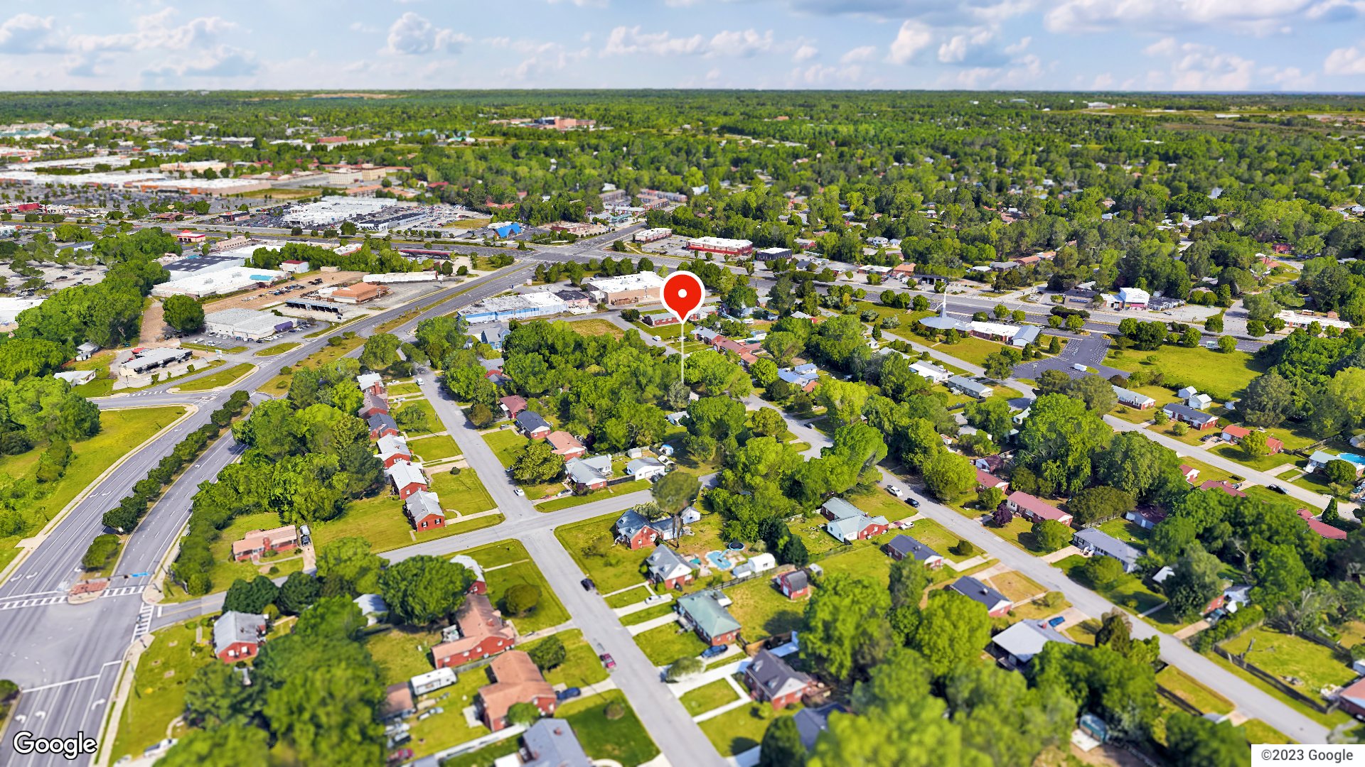 Aerial view