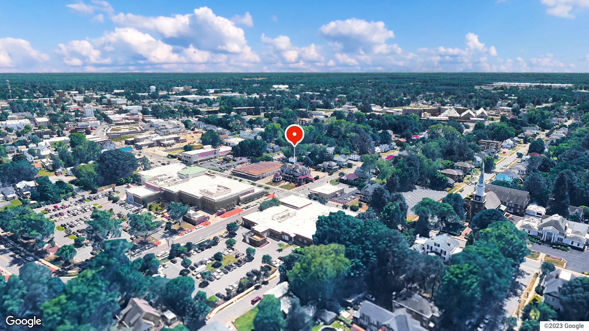 Aerial view