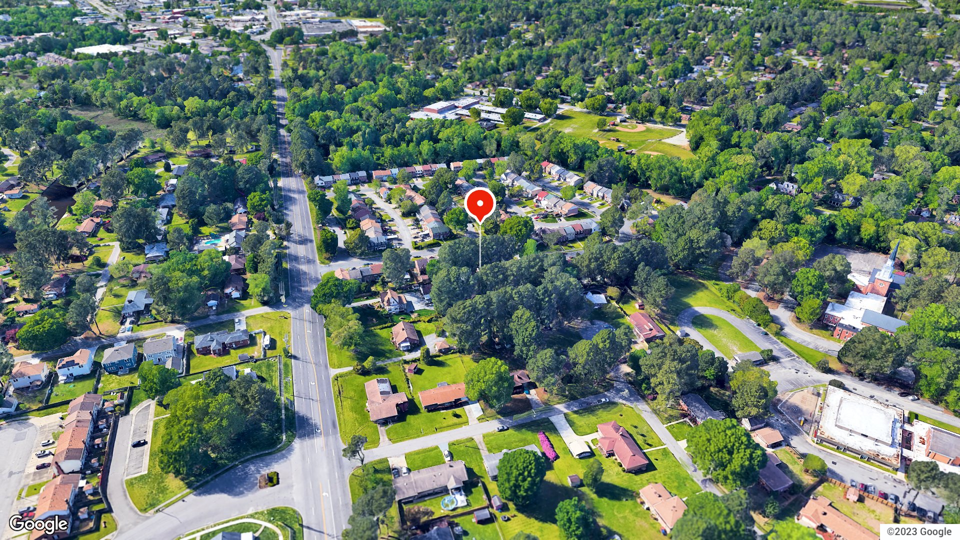 Aerial view