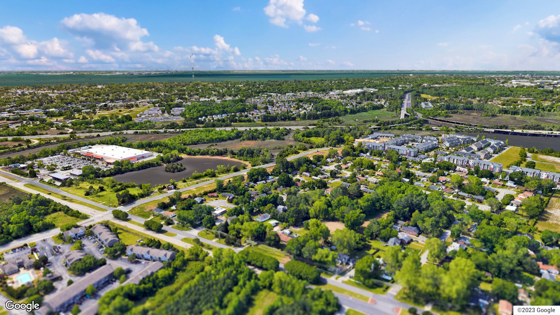Aerial view