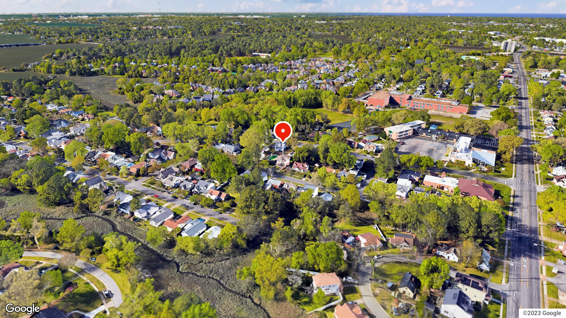 Aerial view