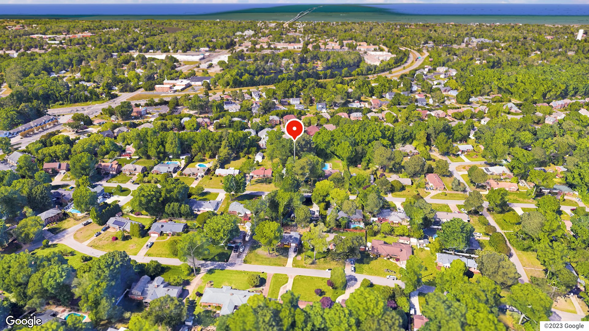 Aerial view