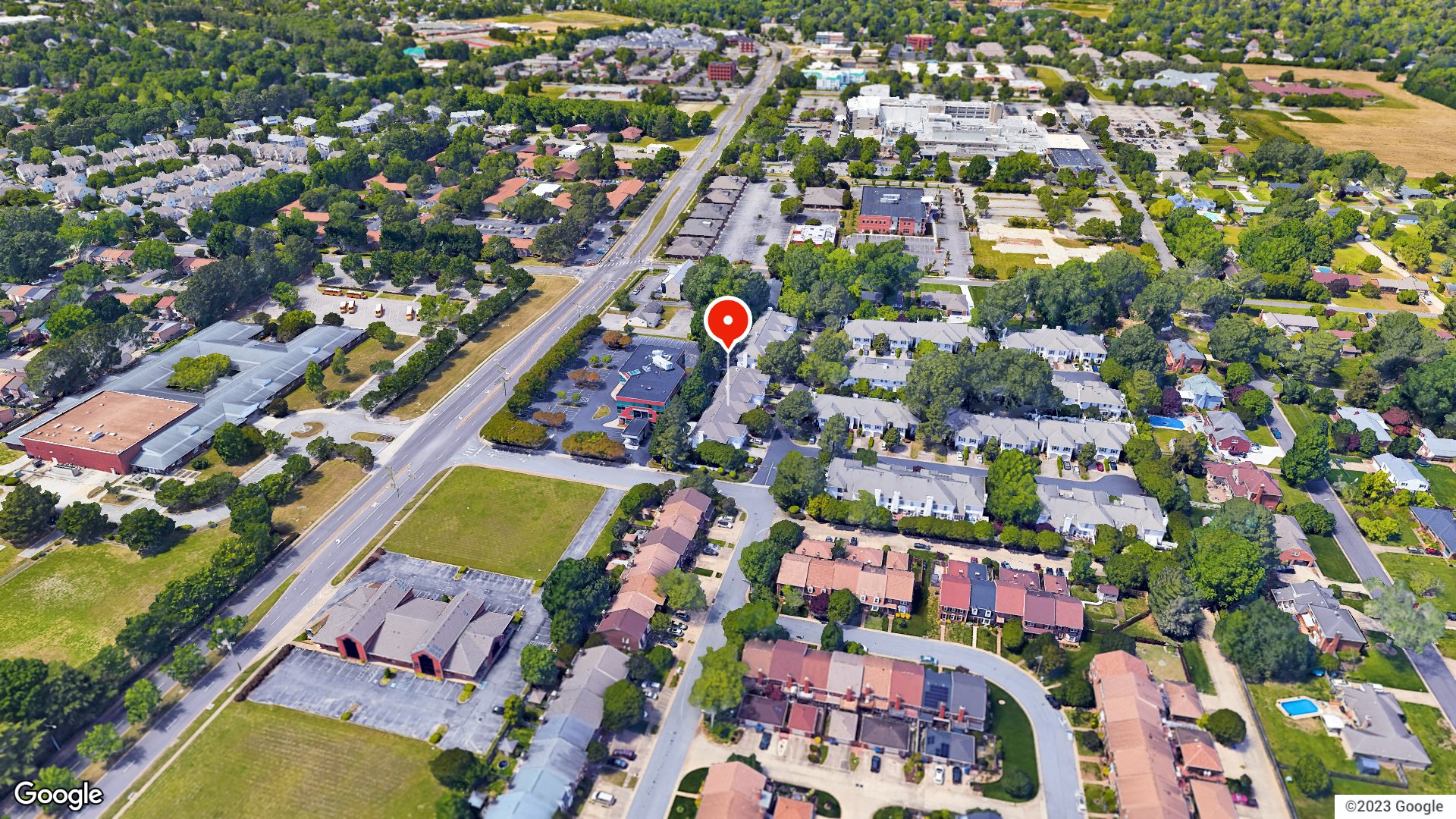 Aerial view
