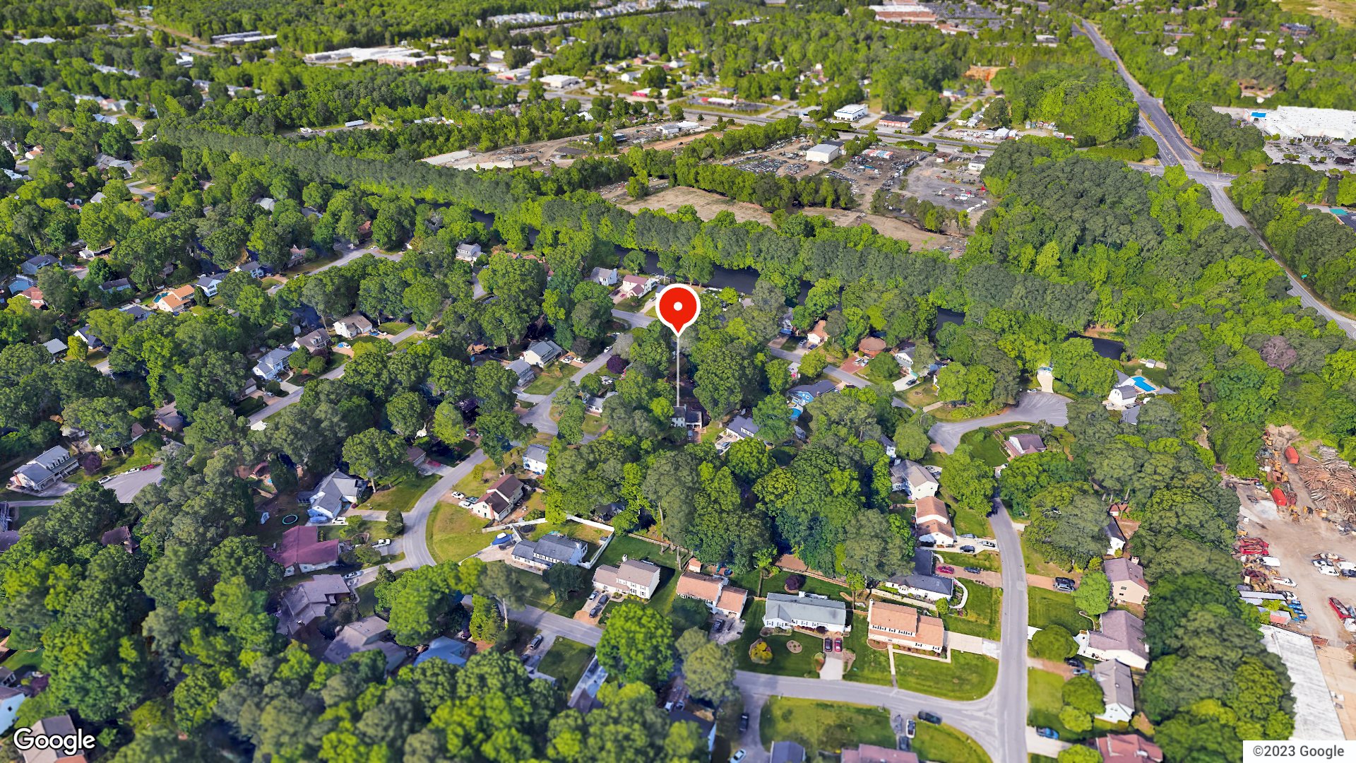 Aerial view