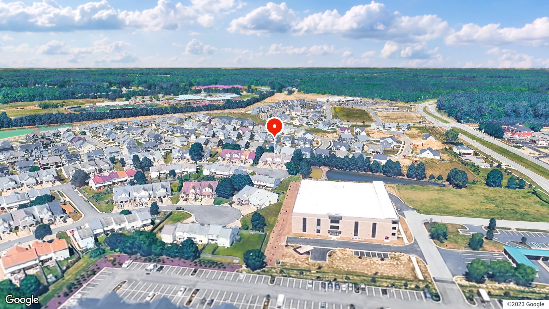 Aerial view