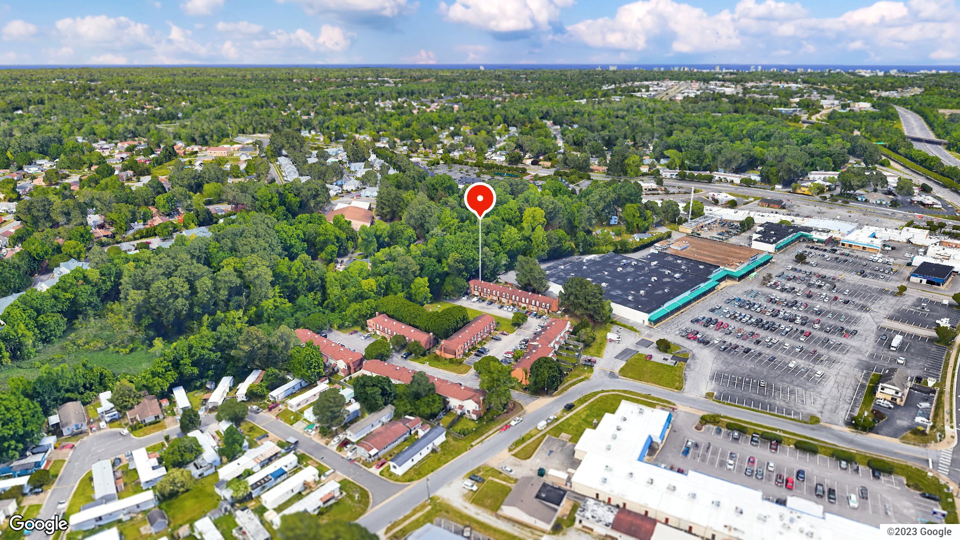 Aerial view