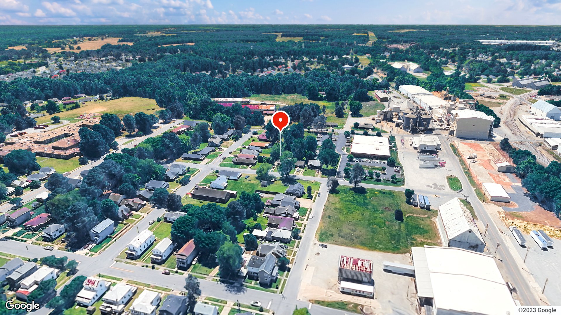 Aerial view