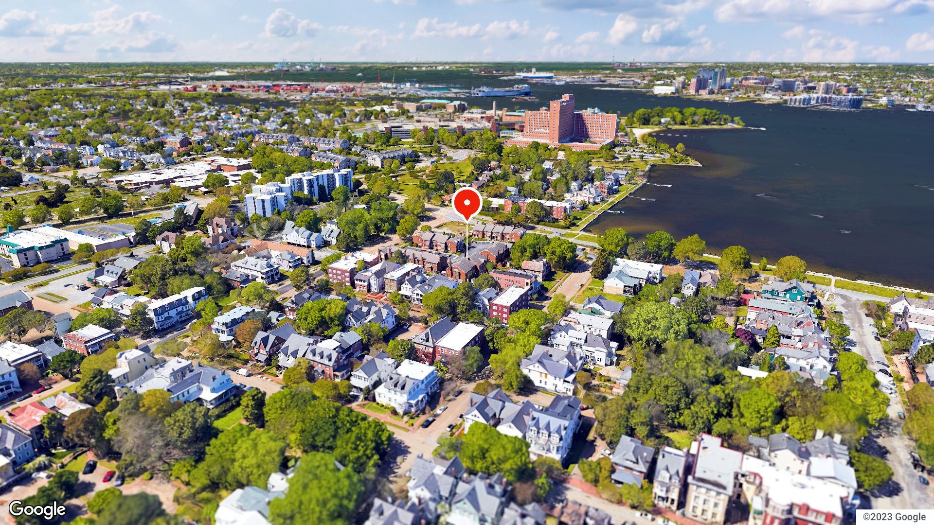 Aerial view