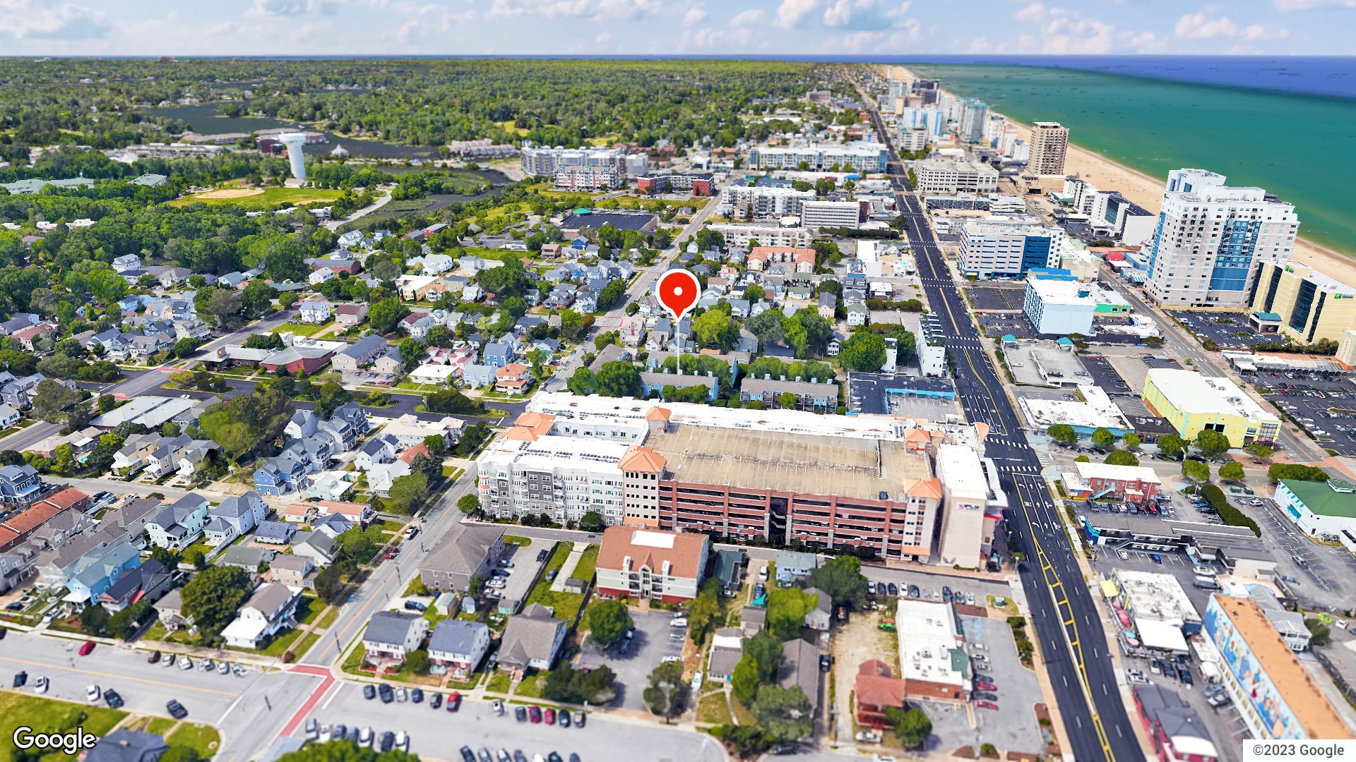 Aerial view