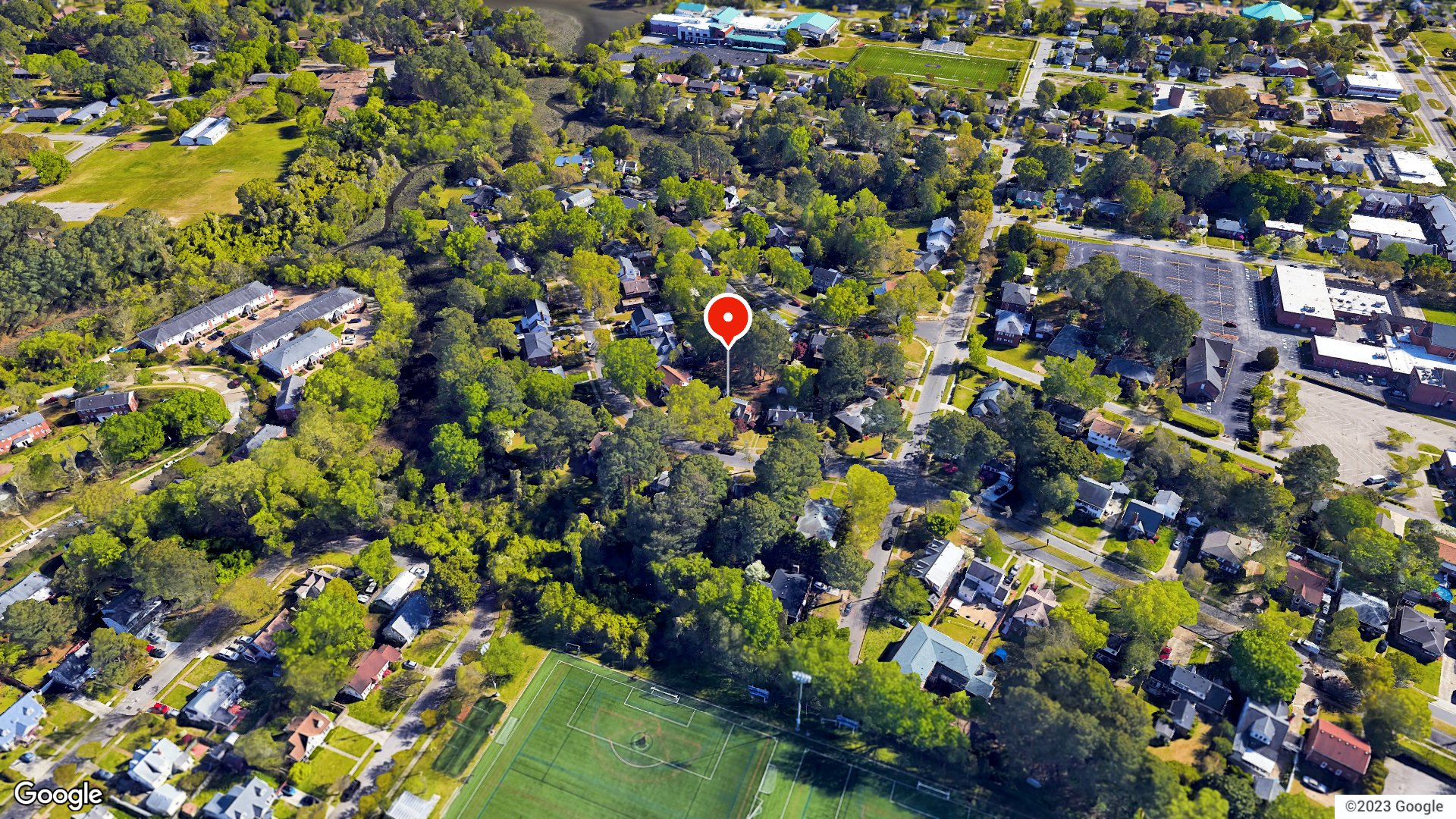Aerial view