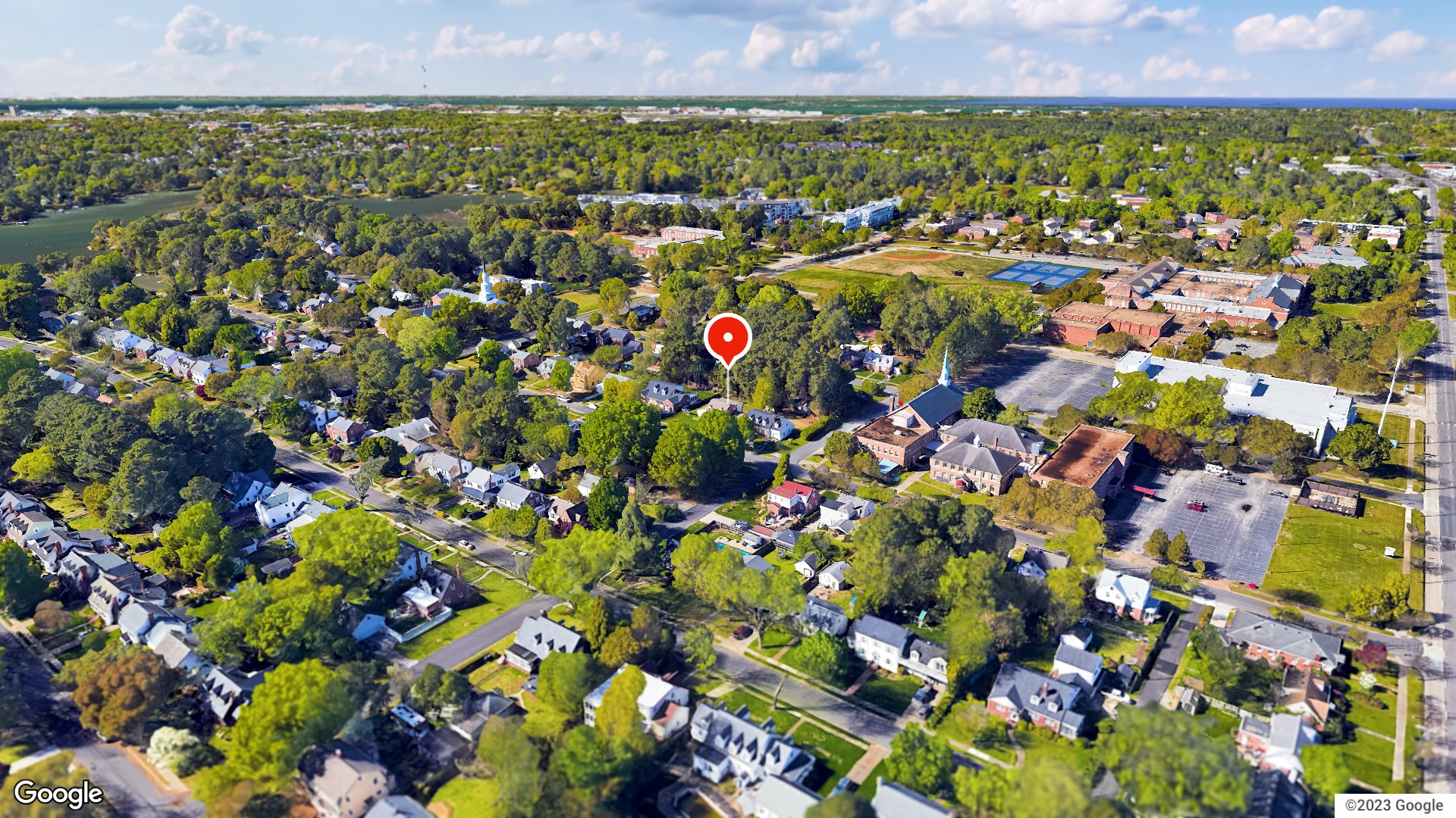 Aerial view