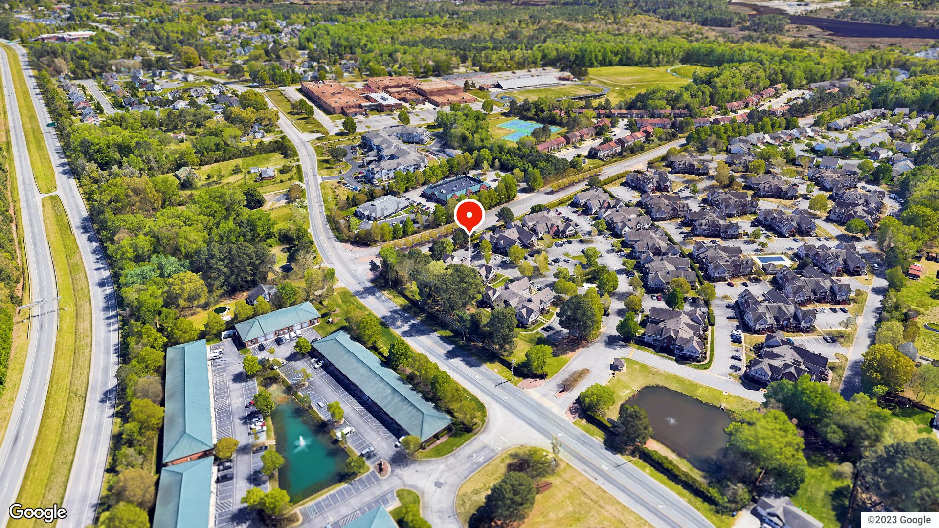 Aerial view