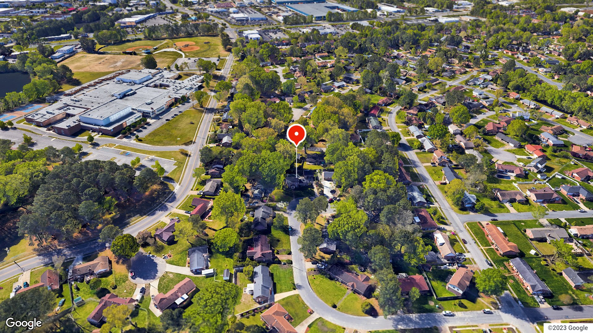 Aerial view