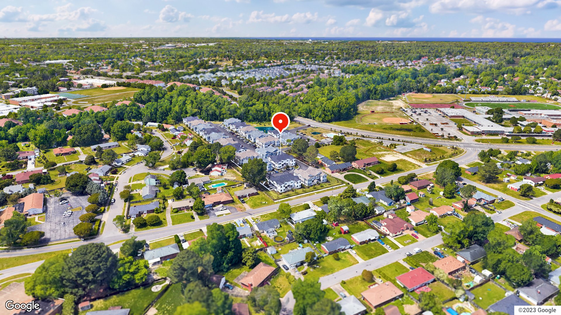 Aerial view