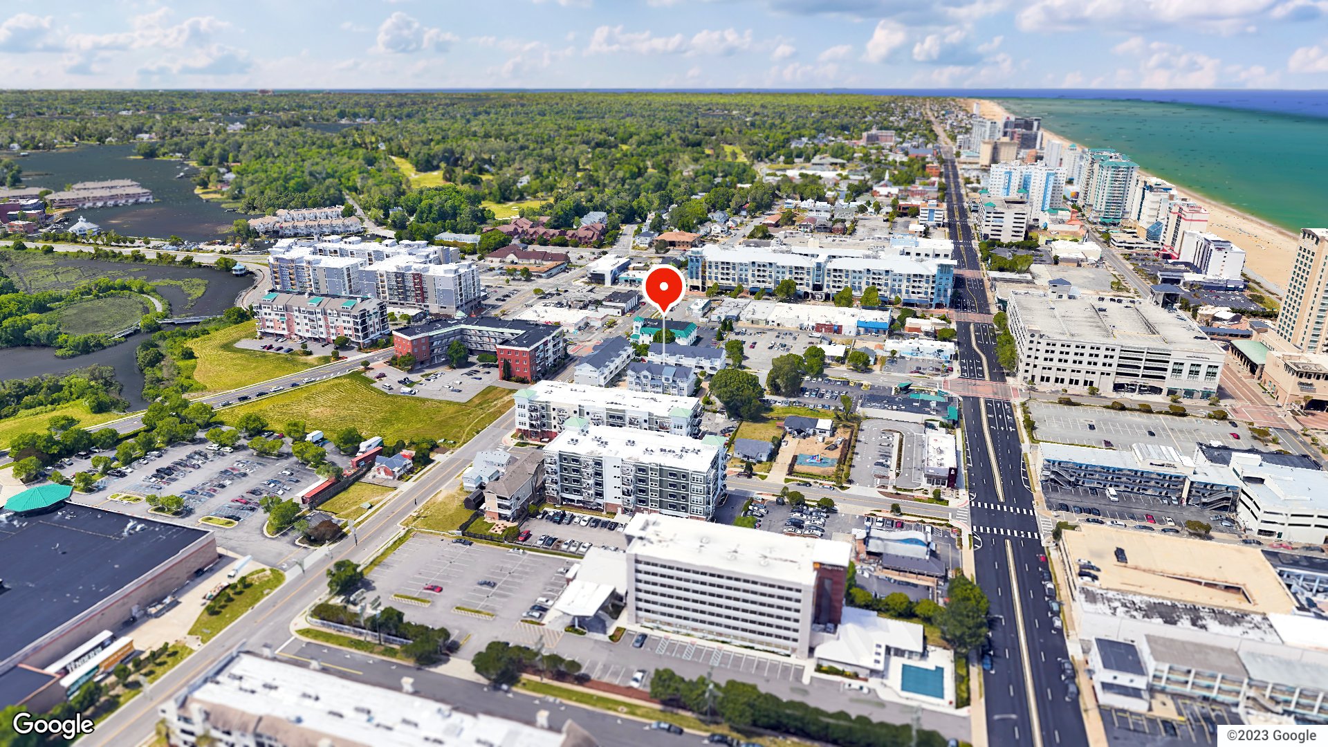 Aerial view