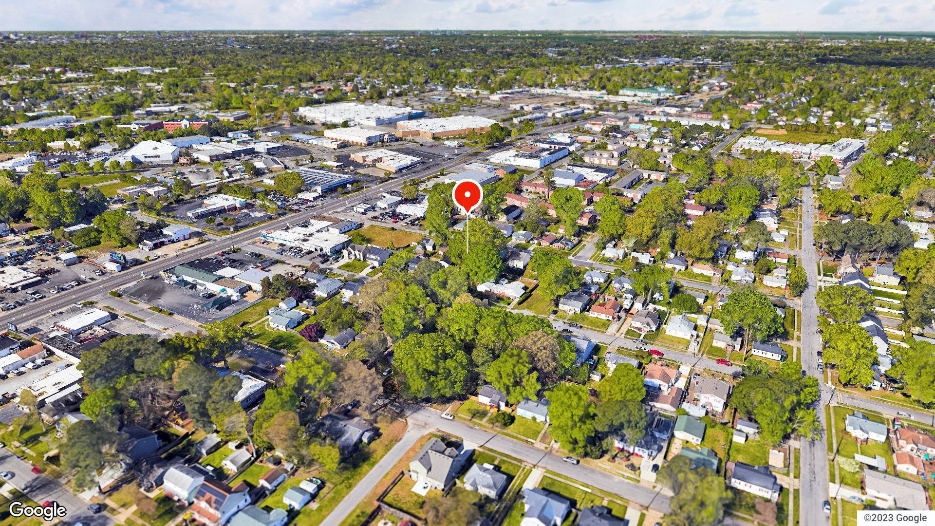 Aerial view