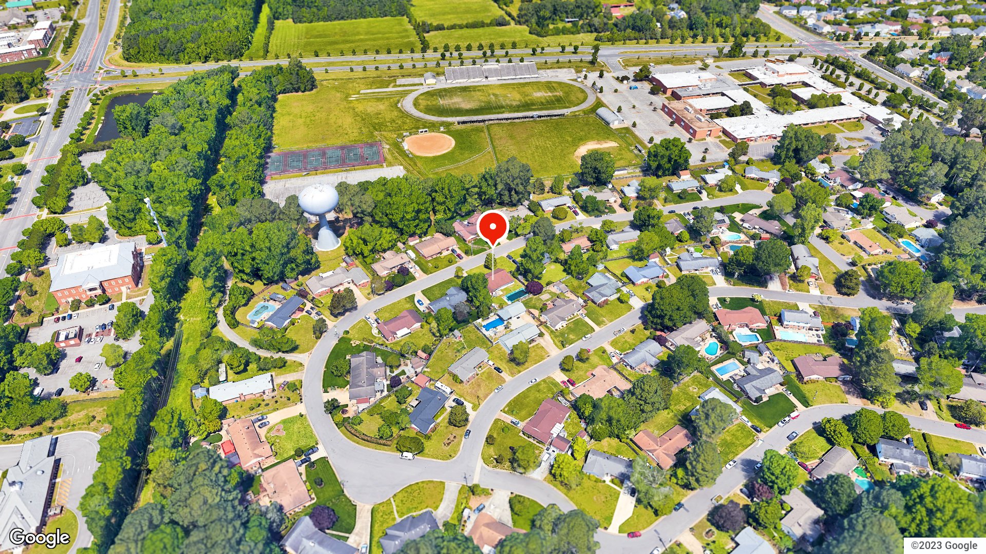 Aerial view