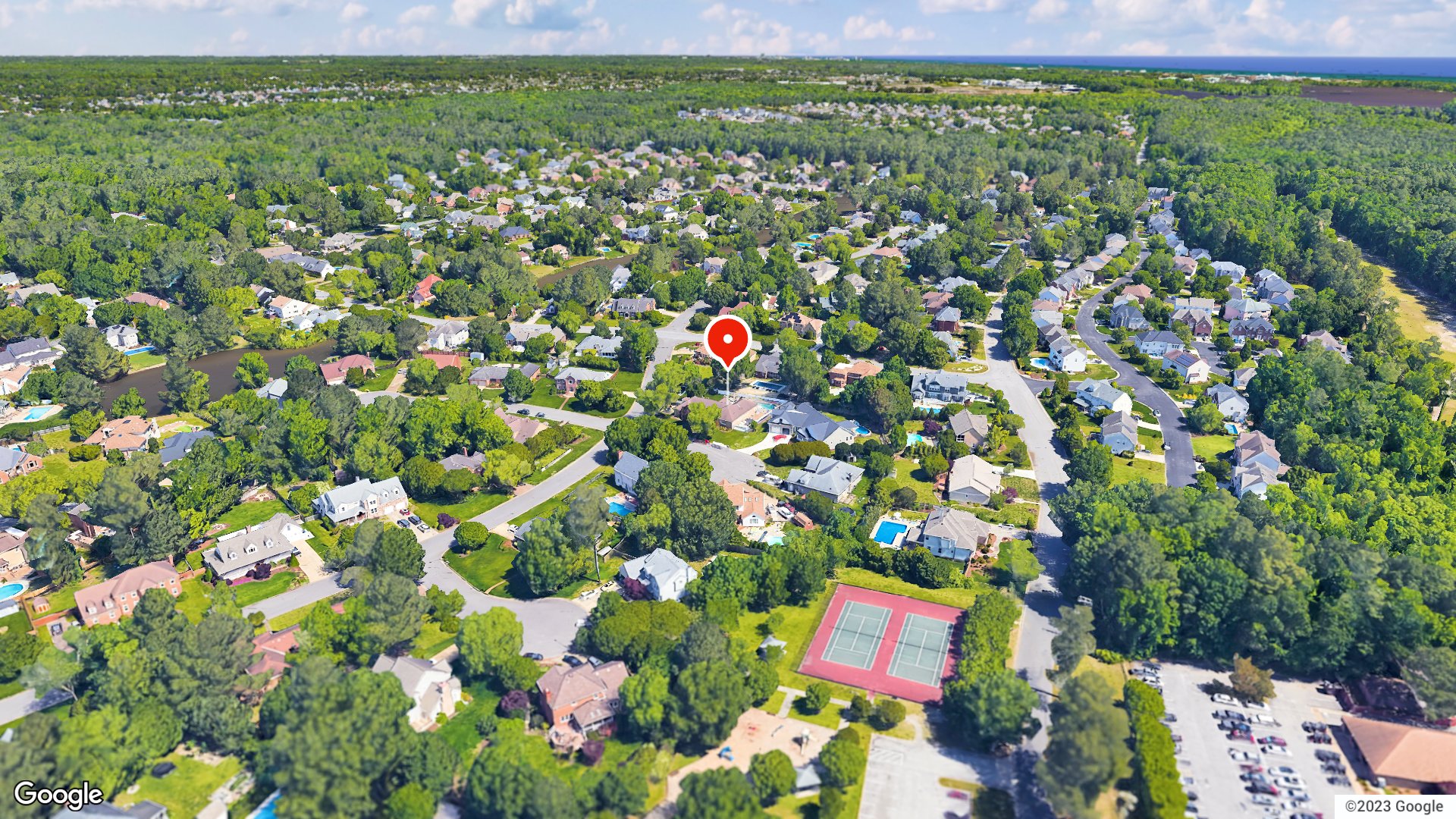 Aerial view