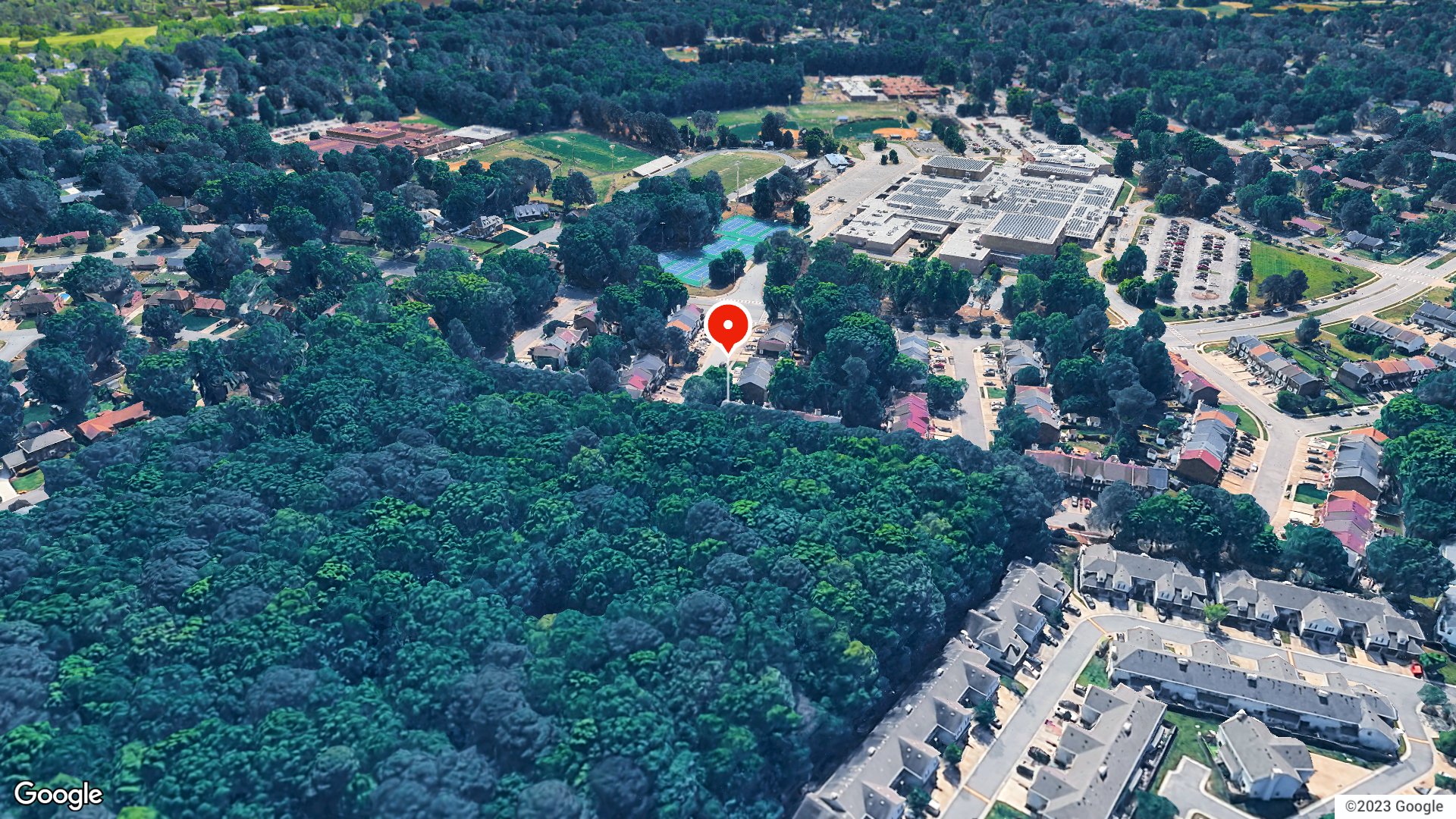 Aerial view
