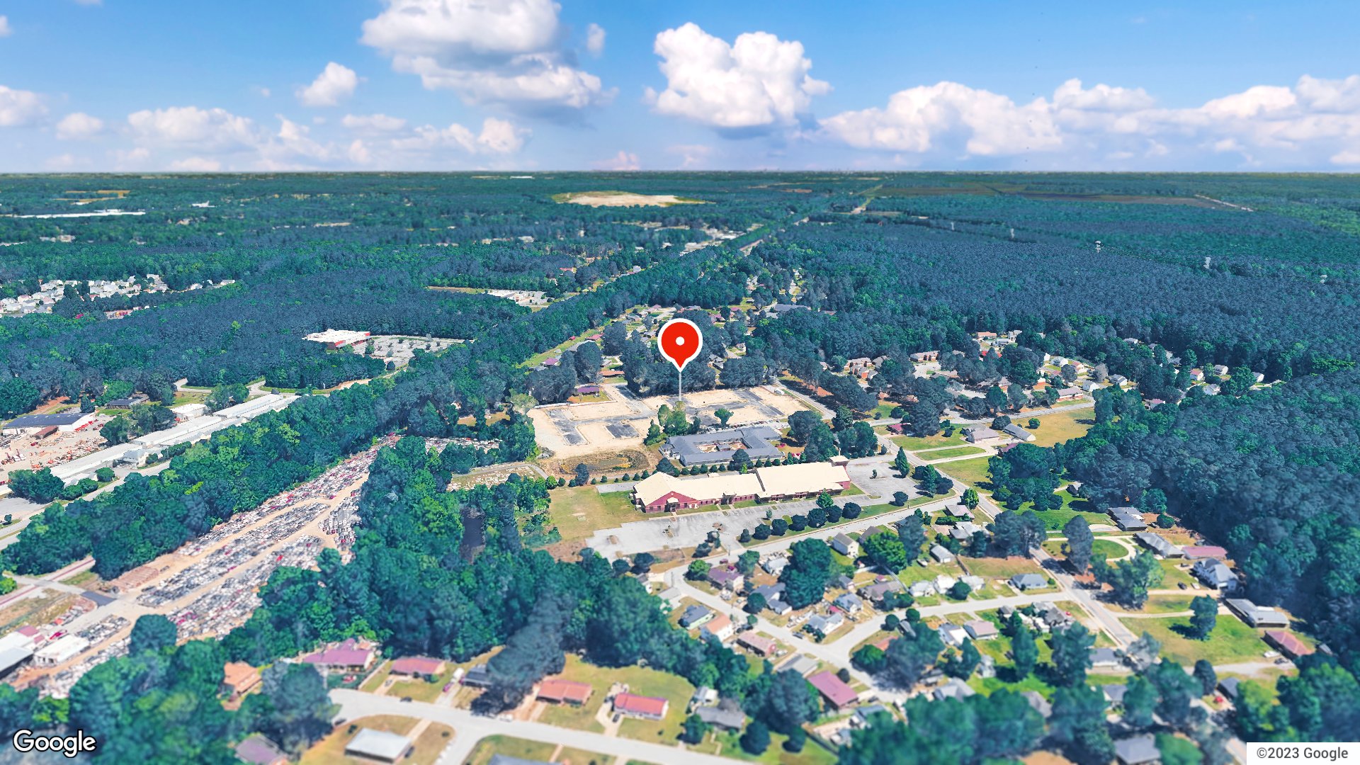 Aerial view