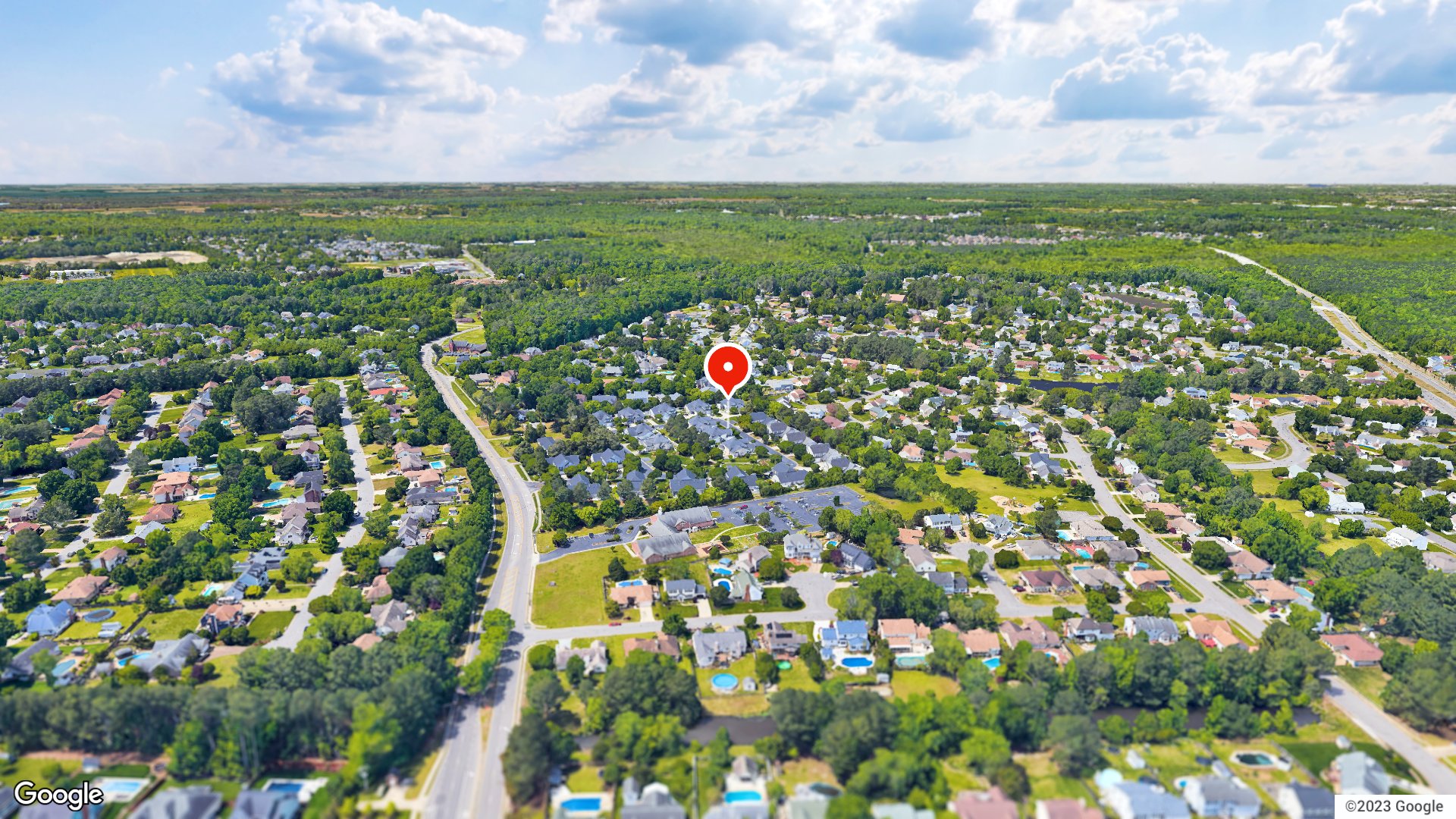 Aerial view