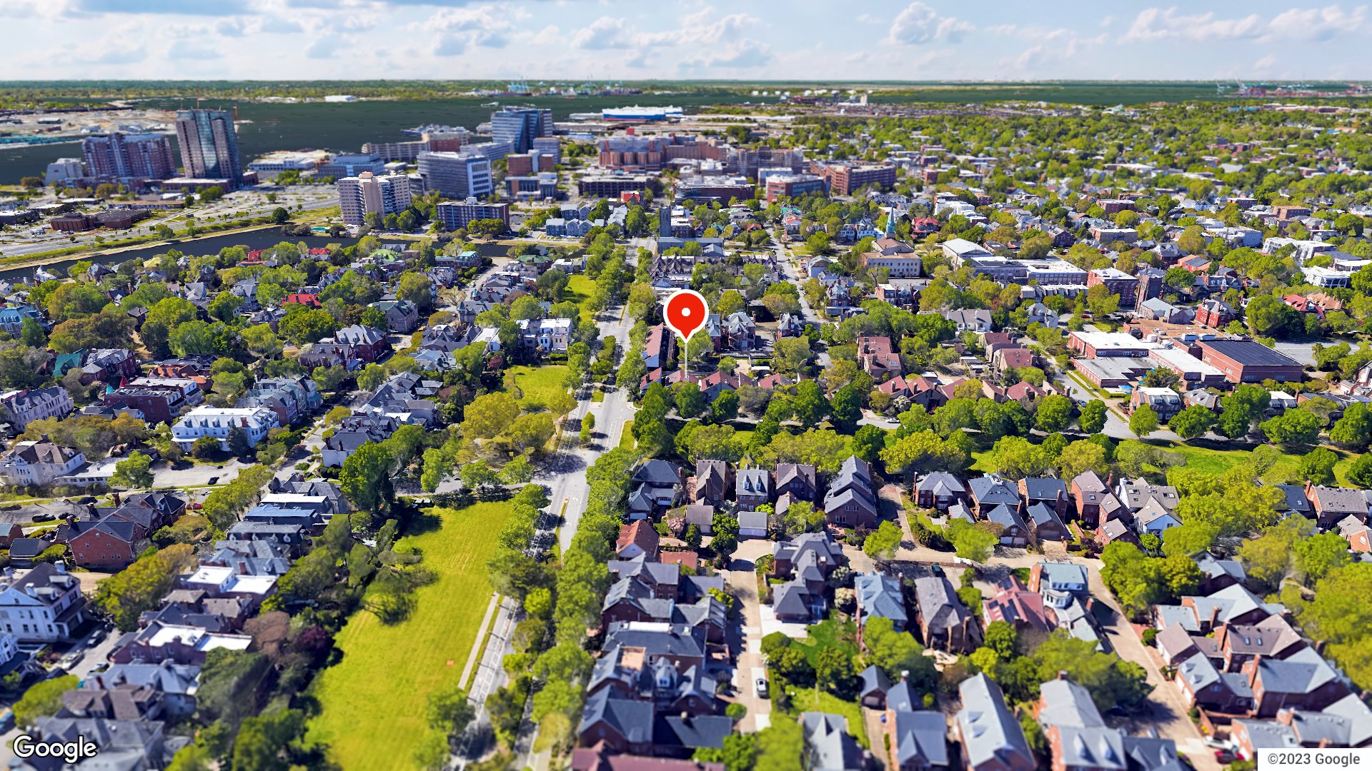 Aerial view