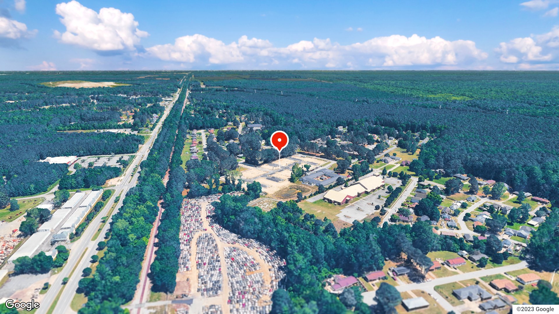 Aerial view