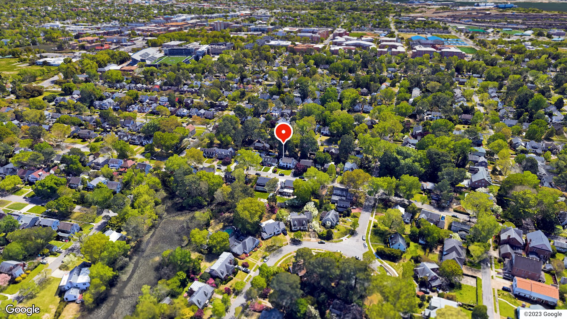 Aerial view