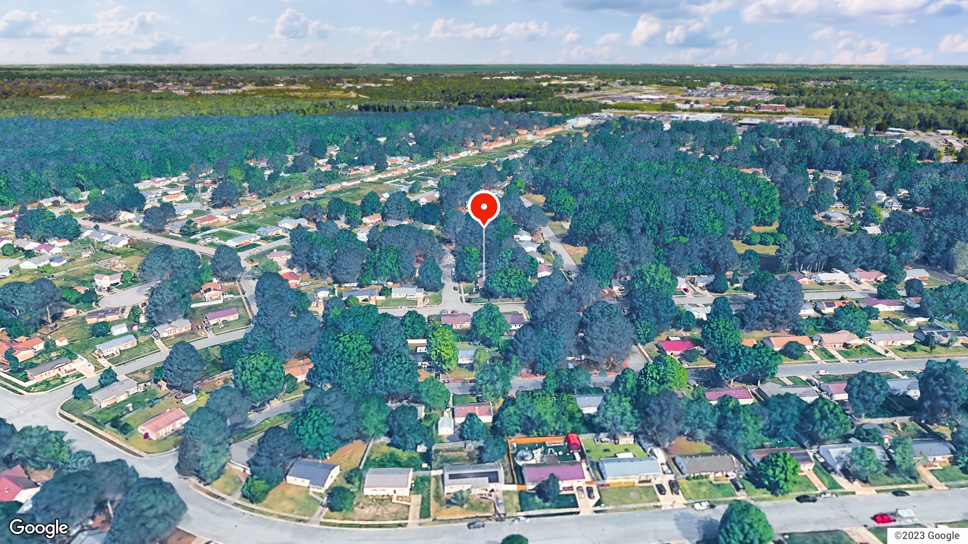 Aerial view