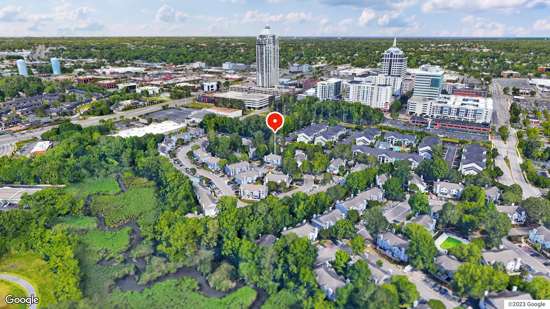 Aerial view