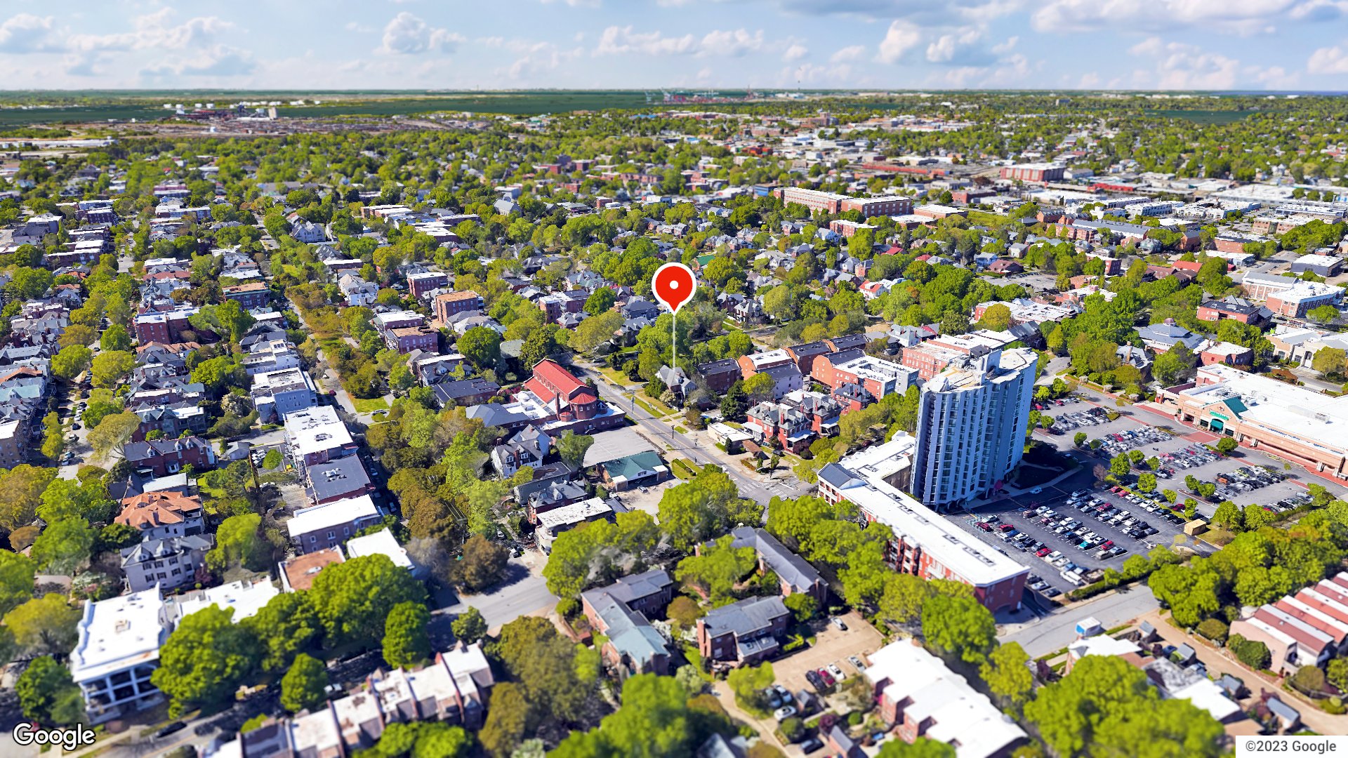 Aerial view