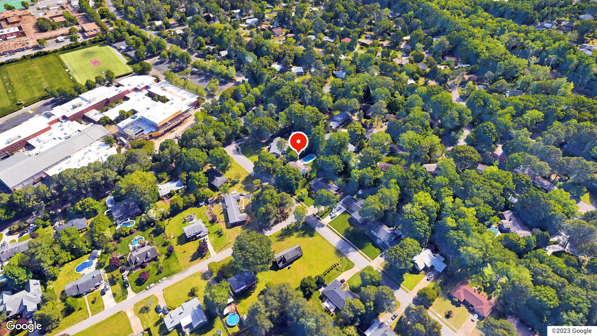 Aerial view