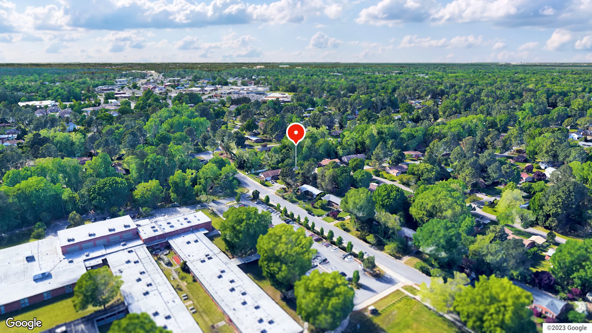 Aerial view