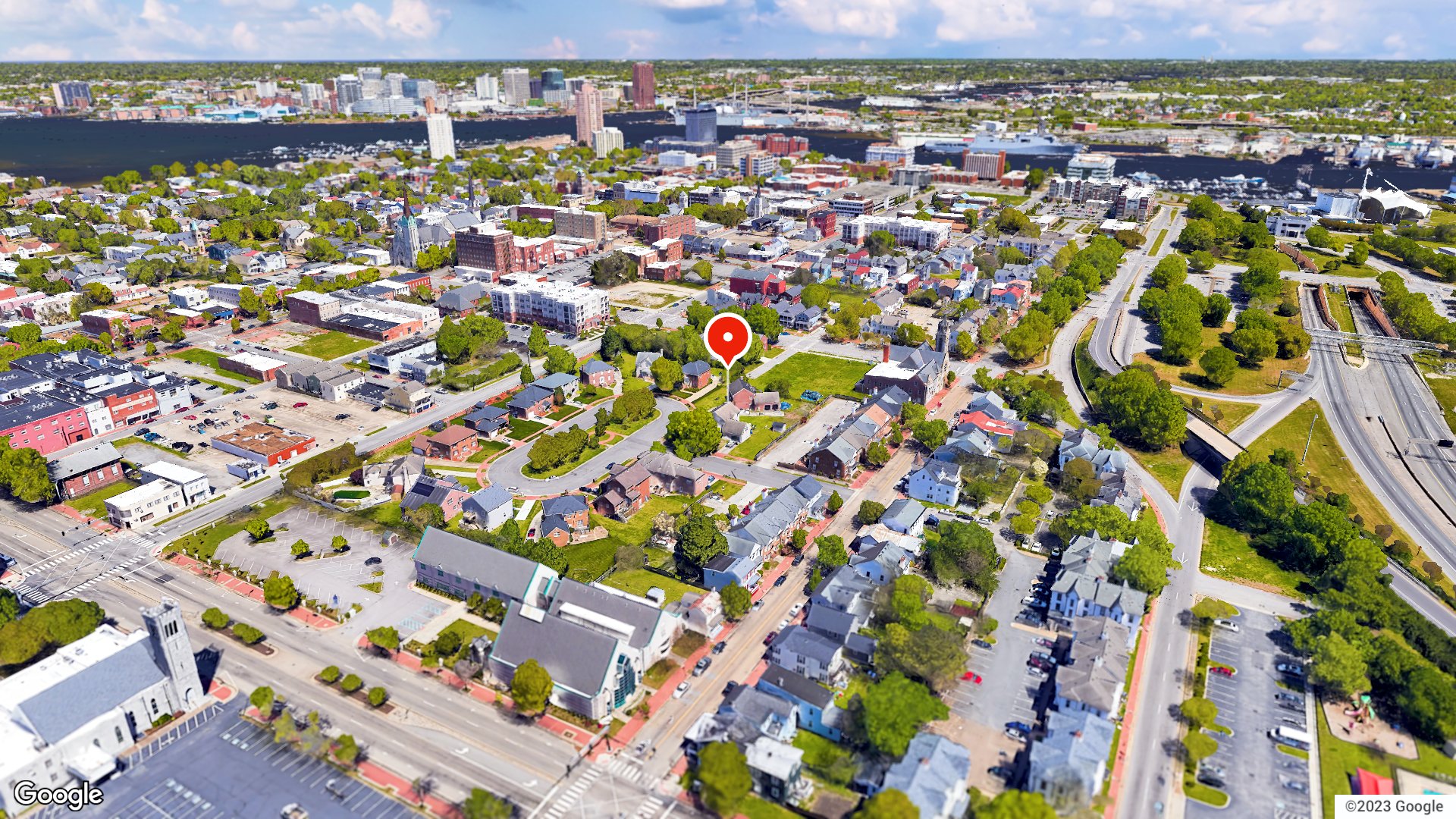 Aerial view