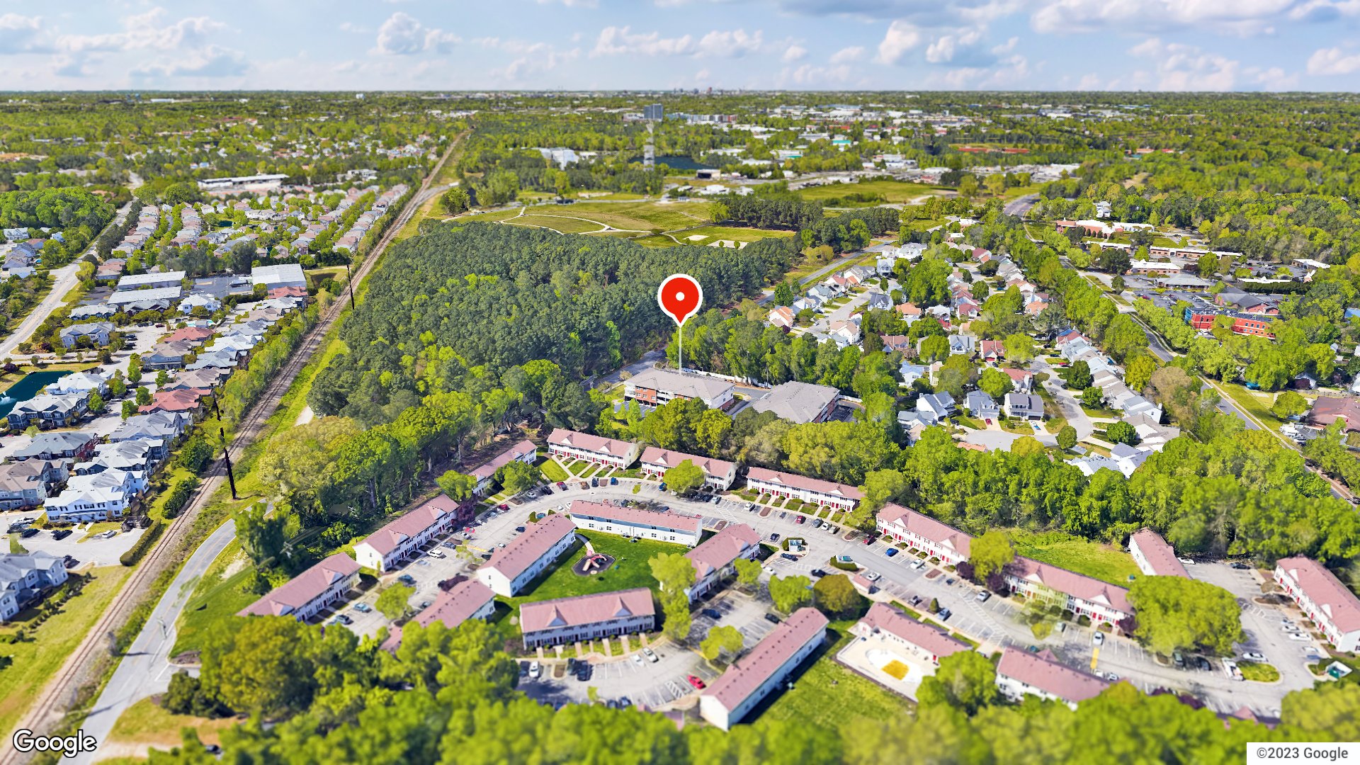 Aerial view