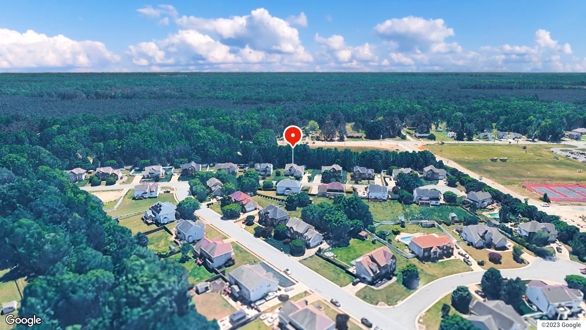 Aerial view