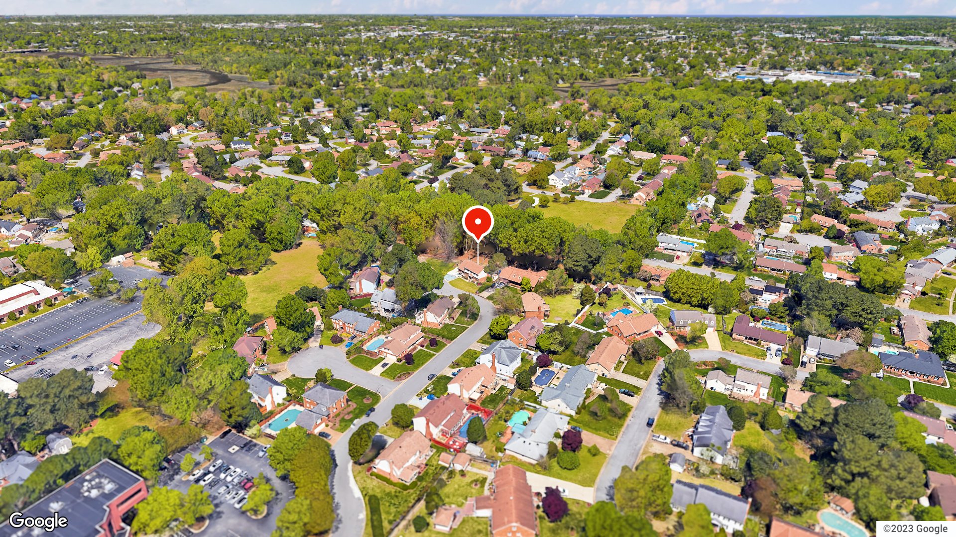 Aerial view