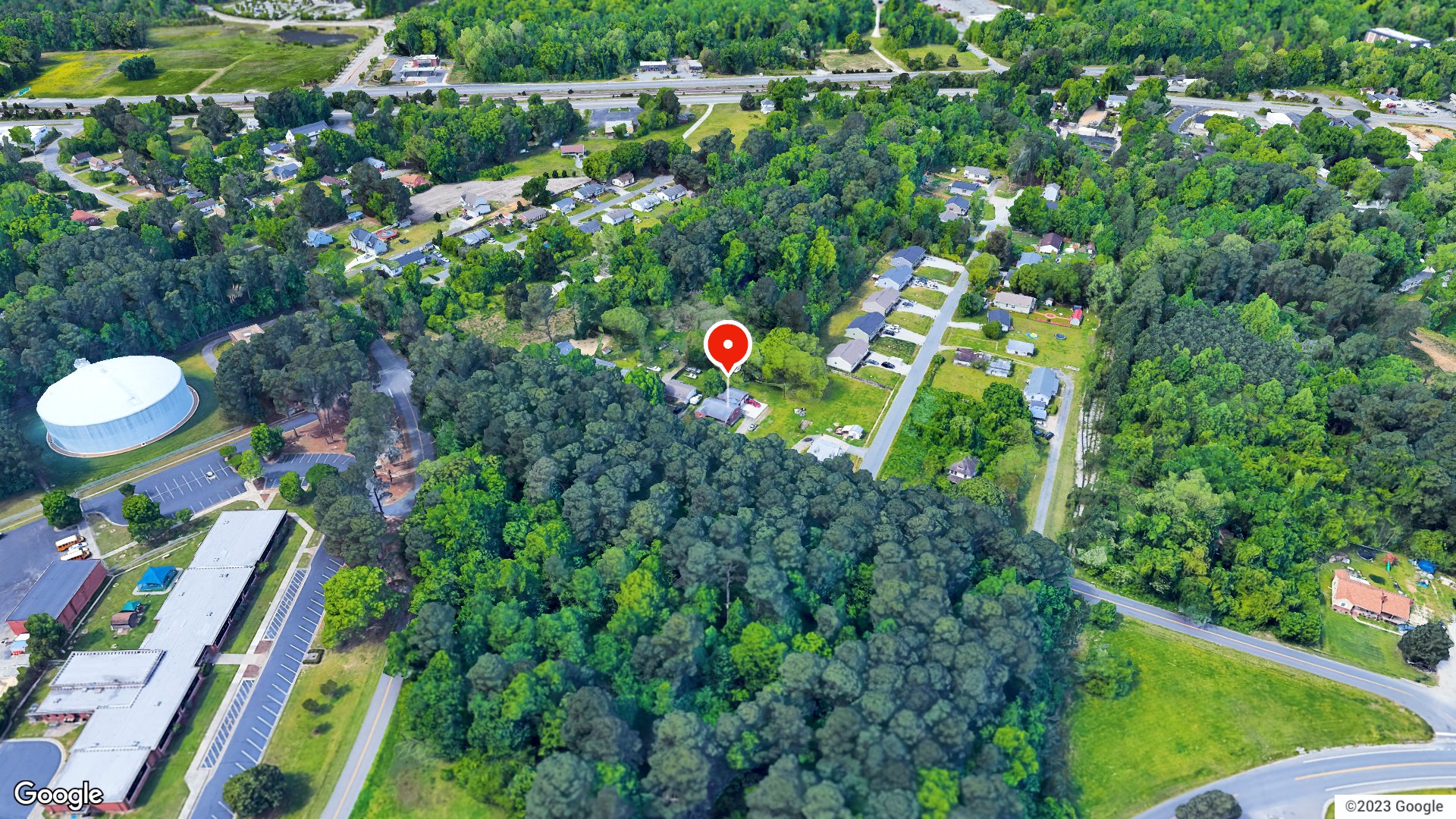 Aerial view