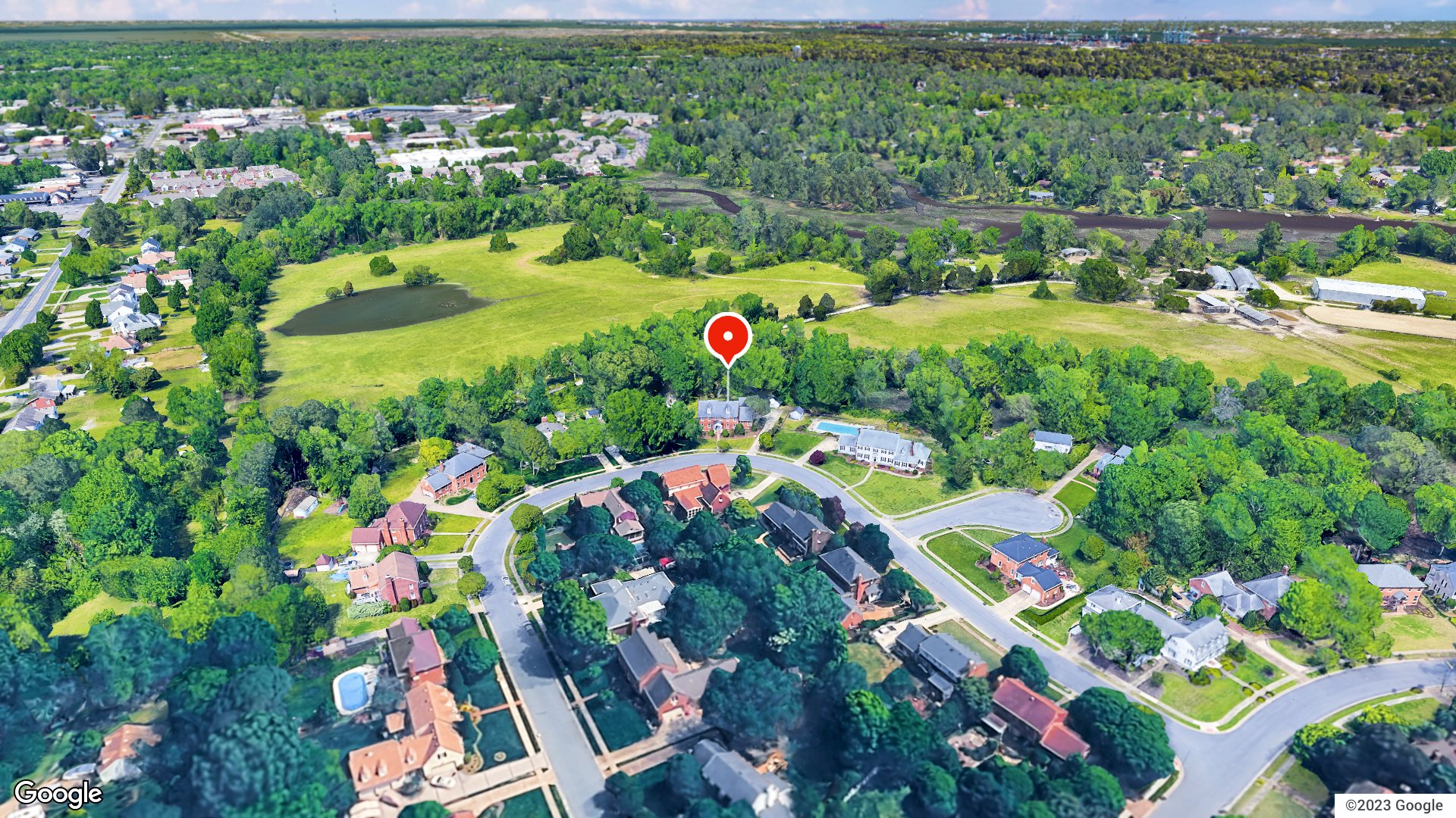 Aerial view
