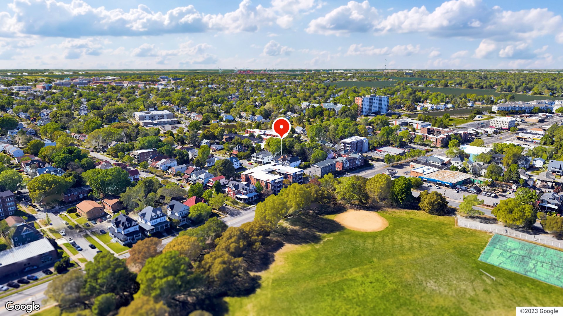 Aerial view
