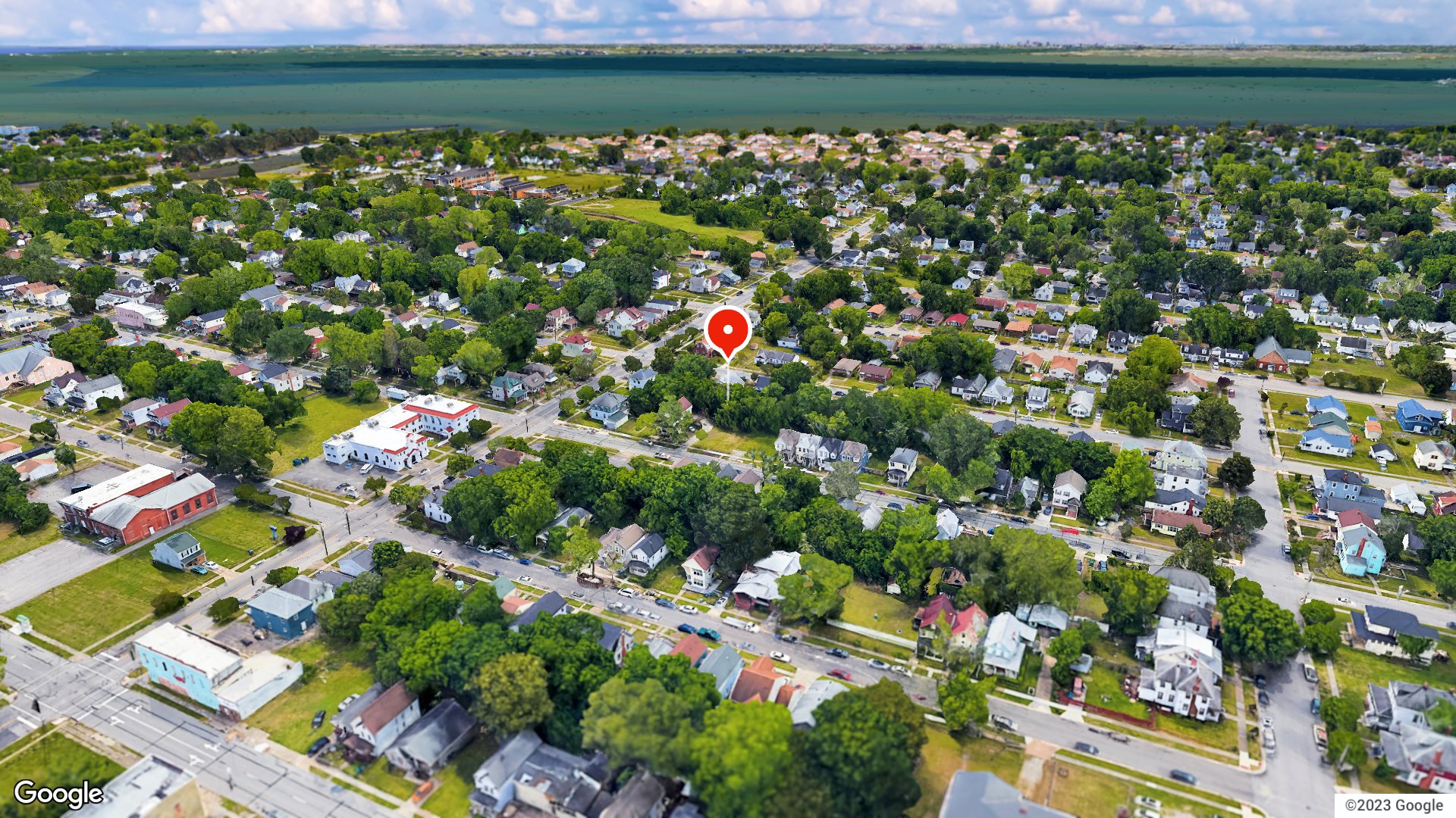 Aerial view