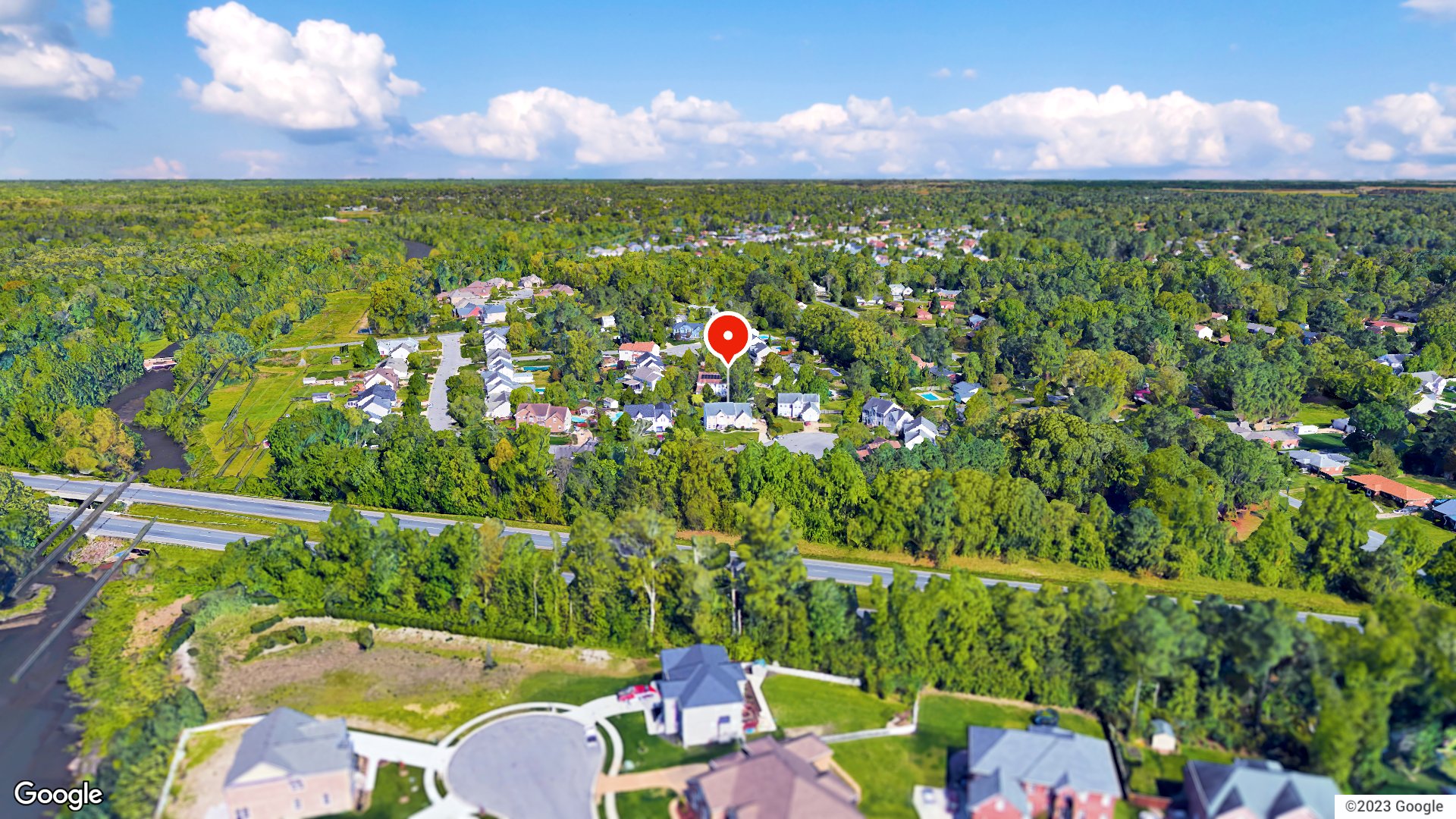 Aerial view