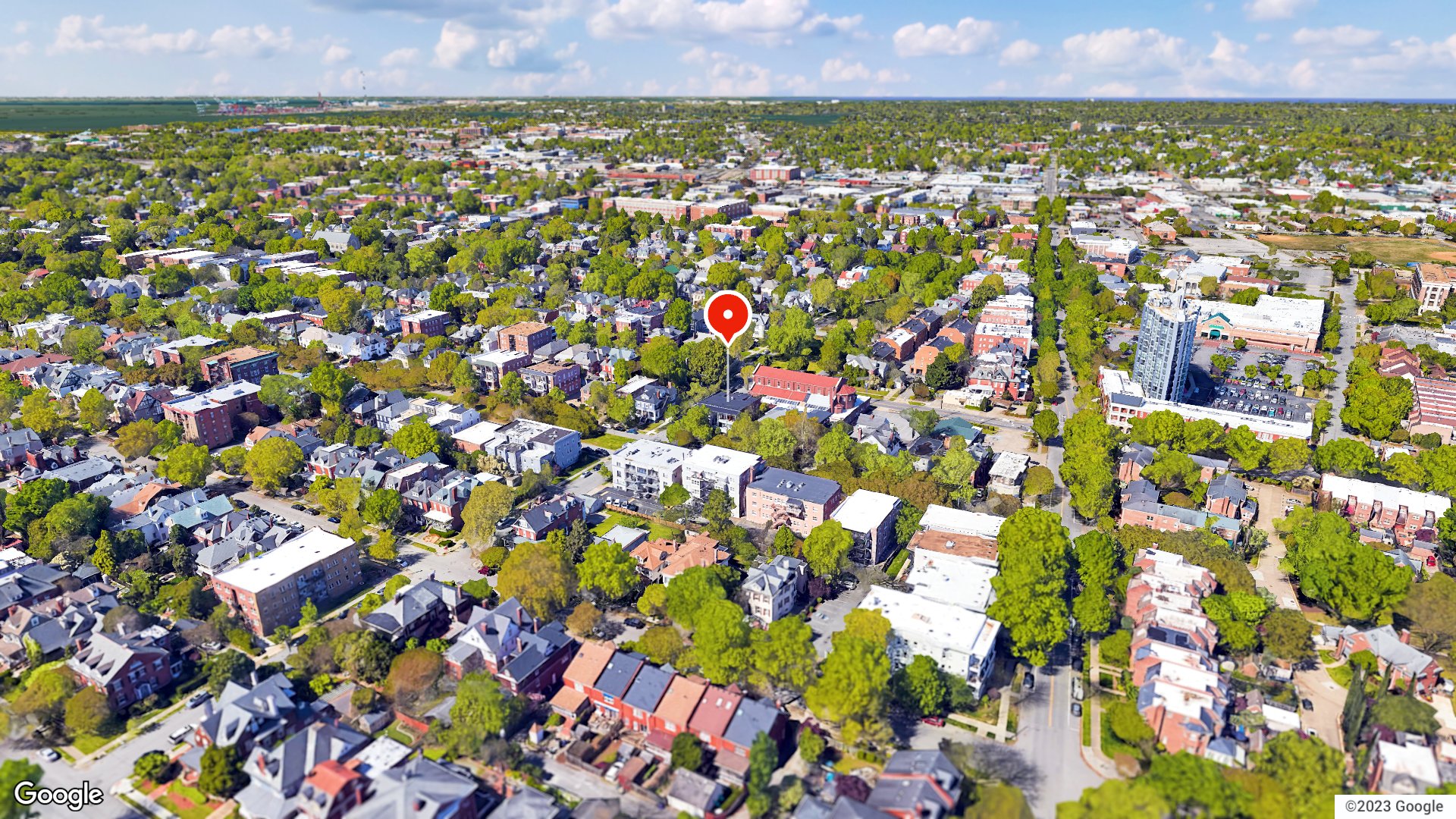 Aerial view