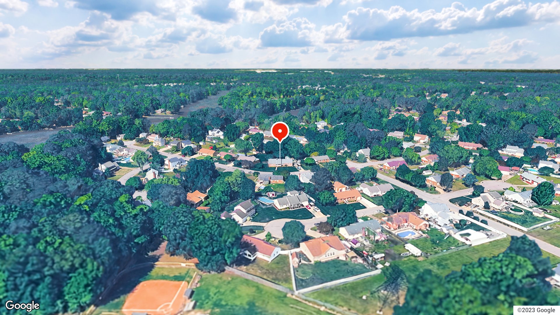 Aerial view